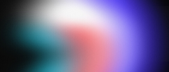 Obraz premium Abstract grainy gradient background texture, vibrant color blurred shape
