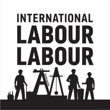 A silhouette illustration of Kevin with his mother and wife alongside a business team holding a success sign, representing a family love and paper design concept vector icon