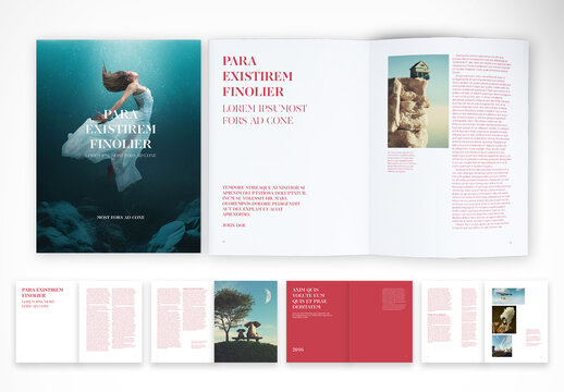 Art Exhibition Catalog Template