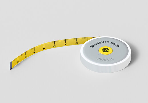 Measuring Tape Mockup Tool Branding