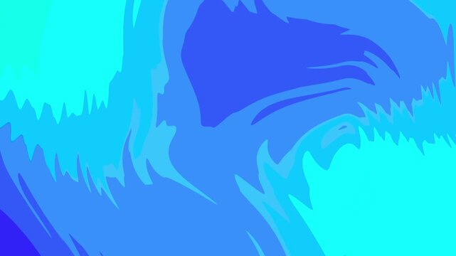 Abstract Blue Background Animated Liquid Wave Fluid Layered Topo Map Water Ripple Motion