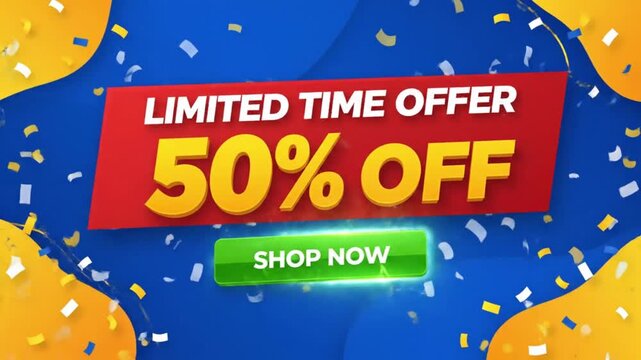 Limited Time Offer Get 50% Off Your Purchase Today!