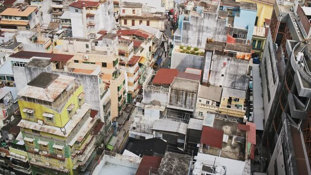 old macau skyline in daytime 