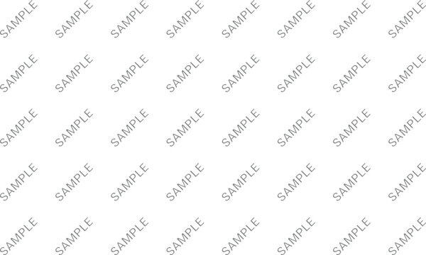 Sample text watermark for overlay. Transparent PNG and vector
