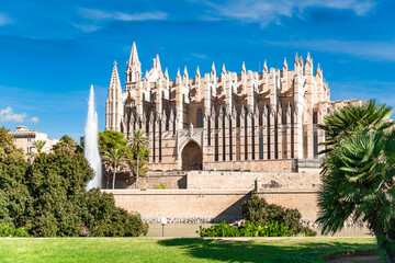  La Seu Cathedral and Parc de la Mar in Palma de Mallorca - 6685