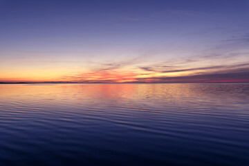 Obraz premium sunset over the sea