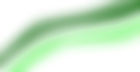 Obraz premium Abstract vintage green gradient waves flow softly. Muted tones create nostalgic feel. Clean white background enhances minimal elegance.