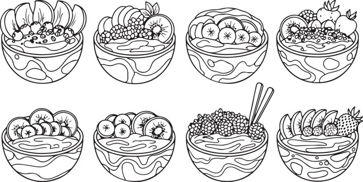 A step-by-step illustration of the process of brain surgery Vector