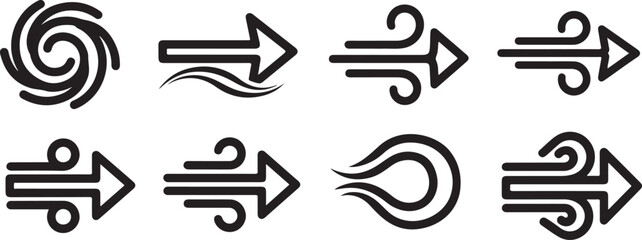 Minimalist black and white collection of animal footprints and a snail Vector © Runa