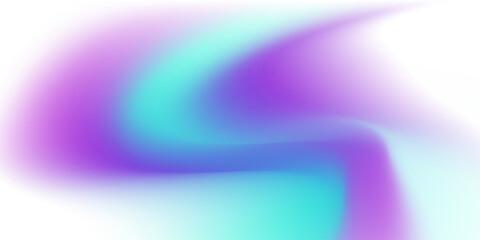 Obraz premium Abstract gradient shape with noise, blue and purple blurred grainy color gradation, vibrant design element.