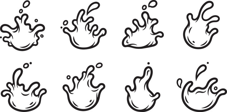 Diverse collection of sketchy hand-drawn smiley faces and expressions Vector