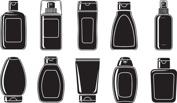 Various smartphone models displayed from different angles Vector