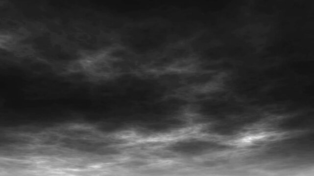 Dark smoke fog motion background with drifting clouds animation loop moody cinematic atmospheric abstract design