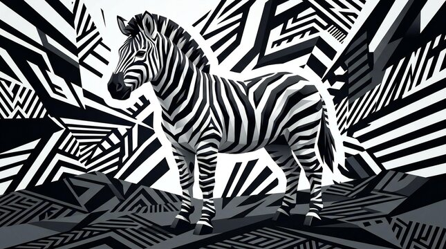 zebra skin pattern