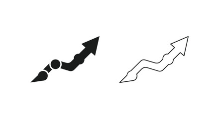 Fototapeta premium Growth Strategies: Trends & Business Success Pathways Vector