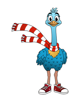 funny ostrich 