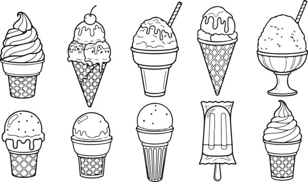 Vintage illustration of various clay and pottery jugs with unique designs Vector