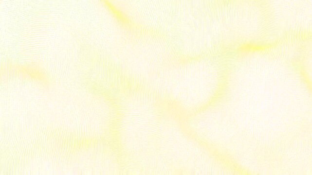 Vibrant dynamic yellow dot pattern particle forming an intricate abstract wave on a white background a captivating digital artwork showcasing movement and contemporary bold design