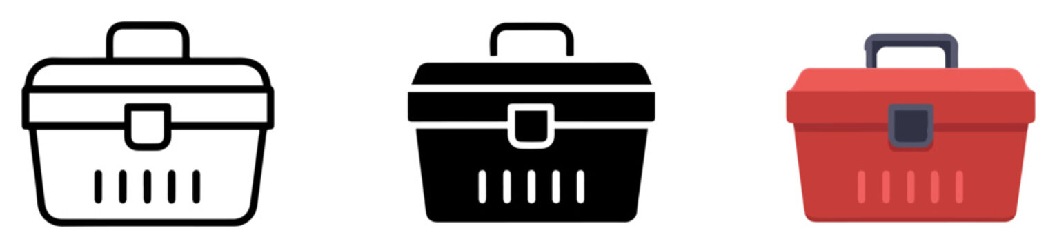 toolbox icon vector illustration