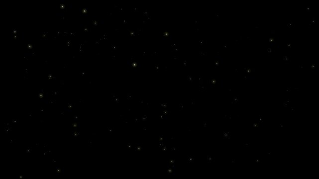 Fireflies Overlay Loop Particles Glow Flying Light Bugs Cinematic Background VFX Pack 3 Loops 2 Transitions