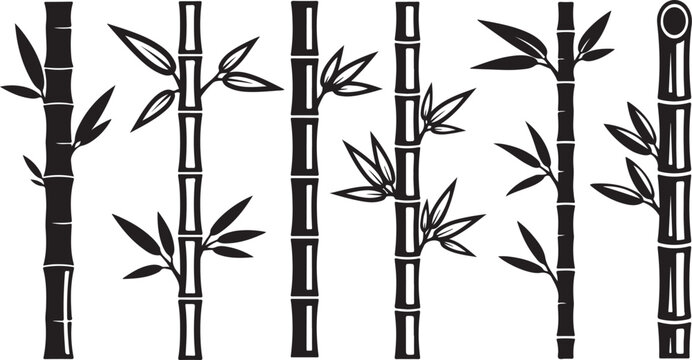 Black and white line art illustration of various architectural columns and capitals Vector