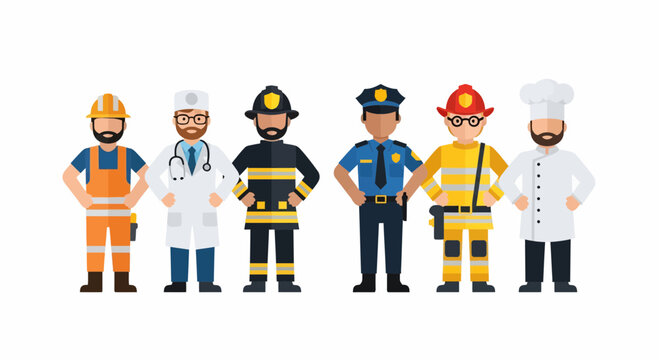 Workers in various professions celebrate Labor Day with pride and unity