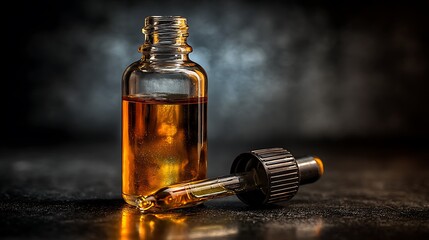 Aerial view of a bustling cityscape at dusk with illuminated skyscrapers