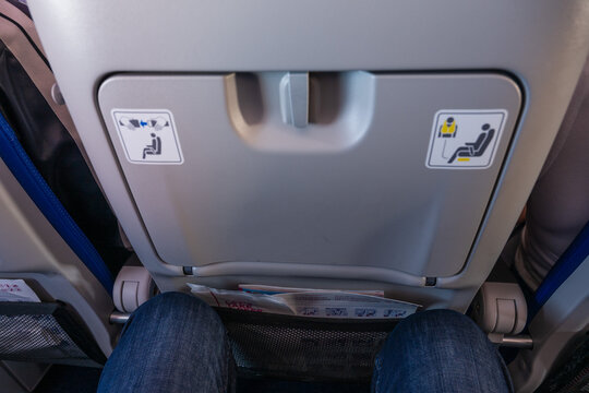 A passenger's perspective on the lack of legroom on a low-cost airline plane