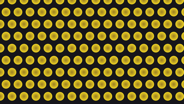 Captivating 3D point cloud with vibrant yellow dots on black. Perfect for tech, futuristic, and digital designs. High-resolution abstract pattern ideal for websites, presentations, print, and creative