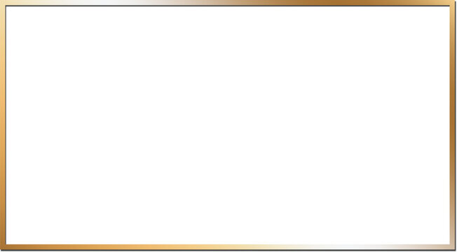 gold frame border elegant luxury rectangle template minimal background