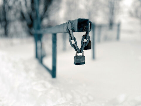 cadenas	ext&eacute;rieur en hiver