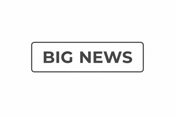 Fototapeta premium Minimalist banner displaying big news headline in bold letters