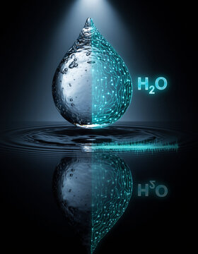 Smart Water: Digitaler H2O-Tropfen f&uuml;r Wasseranalyse & Monitoring