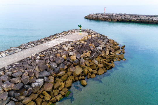 Coastal engineering protecting a calm inlet area The Concept of safety