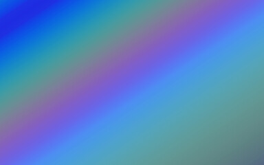 Obraz premium An abstract background featuring a smooth gradient of vibrant blue, purple, and green hues. This soft, luminous blend is ideal for technology, design, or creative marketing projects.