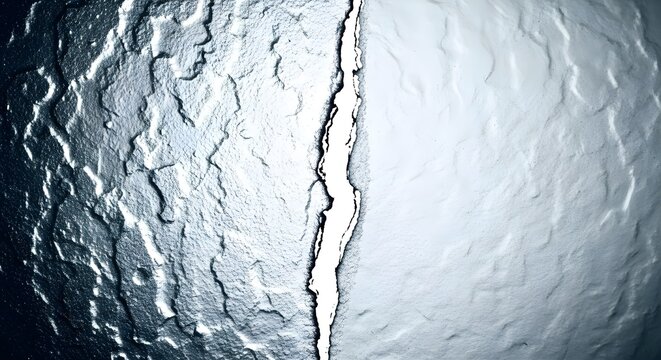 Cracked, weathered, metallic surface, broken texture, industrial background