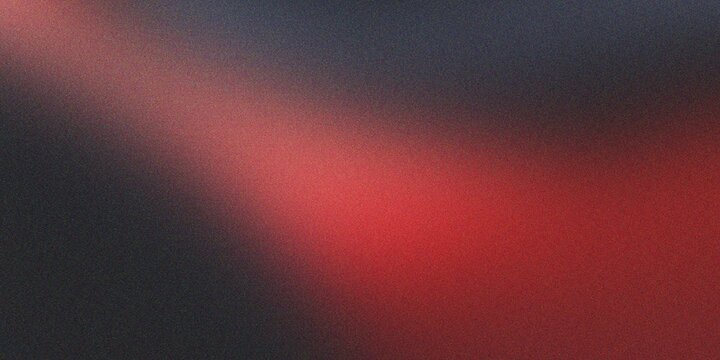 Vibrant abstract grainy texture background with dark gray and fiery red gradient colors creating a dynamic, blurry light leak effect.