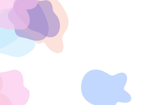 Modern Tech Startup Style Fluid Shapes Vector Wallpaper