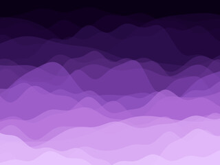 Obraz premium Soft Flowing Silk Layers Graceful Abstract Vector Wallpaper