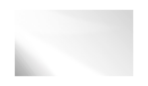 Clear glass rectangle overlay on transparent background. Realistic shiny acrylic plastic sheet texture and window display screen glare for UI mockups. display reflection monitor and TV screen overlay.