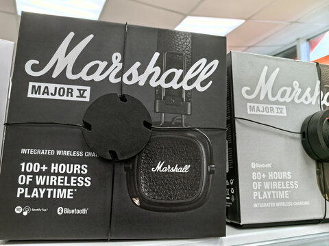 Marshall Major V headphones offer long-lasting wireless sound experience