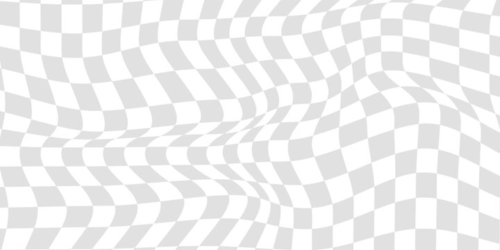 Gray and white transparency grid pattern seamless. Transparent checkered basic background PNG overlay style. Vector illustration.