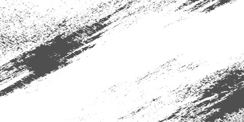 Obraz premium Abstract black ink scratches and streaks on a white background, chaotic minimalism, high contrast, textured brush strokes, modern monochrome art style.
