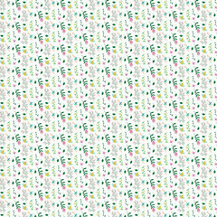 Obraz premium A Bunnies seamless pattern and background design.