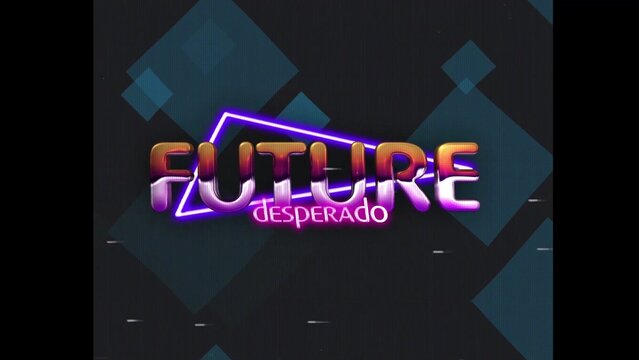 80s Retro Synthwave Neon Text Opener Intro 85 | Cyberpunk VHS Glitch Title Animation & Effects