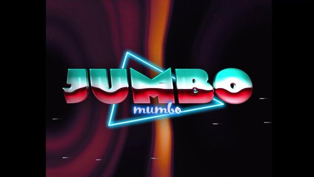 80s Retro Synthwave Neon Text Opener Intro 134 | Cyberpunk VHS Glitch Title Animation & Effects