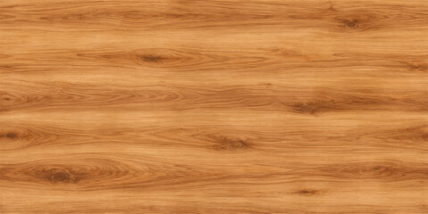 A textured brown wood grain pattern of an old oak plank fence stands in a natural field, showcasing the weathered timber surface and organic hardwood material of the outdoor paneling © dark chocolate