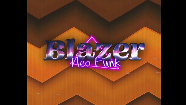 80s Retro Synthwave Neon Text Opener Intro 218 | Cyberpunk VHS Glitch Title Animation & Effects