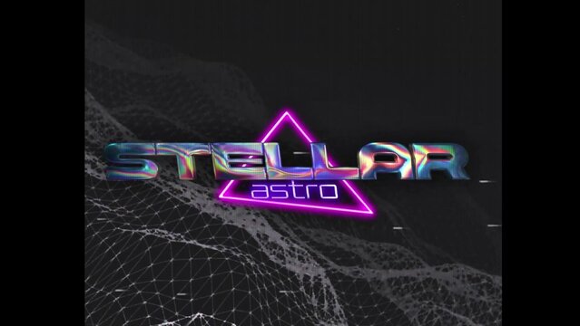 80s Retro Synthwave Neon Text Intro Opener 222 | Cyberpunk VHS Glitch Title Animation & Effects