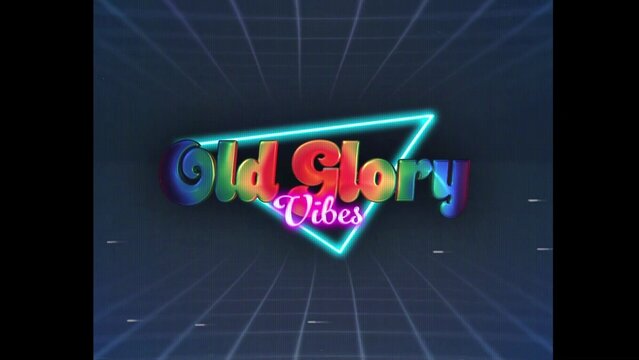 80s Retro Synthwave Neon Text Intro Opener 01 | Cyberpunk VHS Glitch Title Animation & Effects